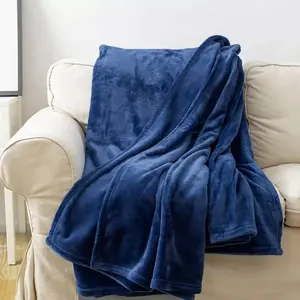 Atacado Amostra Disponível Custom frio malha flanela jogar cobertores para o inverno cama king size