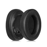 Coussinets extra épais pour casque Sony WH1000XM4 Coussins en cuir protéiné souple Isolation du bruit Mousse à mémoire de forme Épaisseur ajoutée