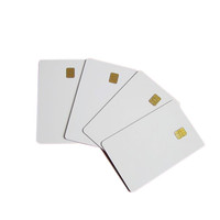 RFID Smartcard Sle5542 Sle4442 Sle4428 Kontakt-Blanko-PVC-IC-Karte mit Chip Smart Card