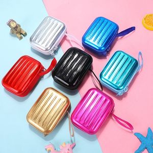 Estuche de equipaje con patrón, mini monedero de lujo, material de lata - Product Image 2