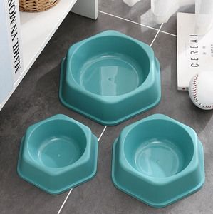 Saf düz renk boş besleme özel gıda su köpek kedi kase hayvan mama kabı - Product Image 4