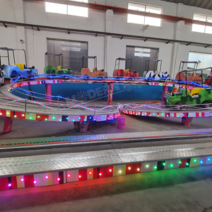 Atractivos juegos mecánicos para niños, mini tren de viaje, tren pequeño sobre rieles en venta - Product Image 3