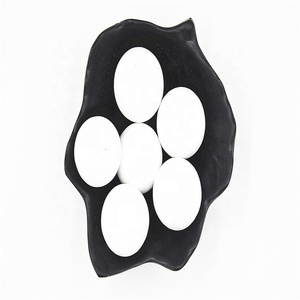 3 mm 5 mm 6 mm 10 mm Alúmina alta de alúmina inerte microperlas de alúmina / Medios de molienda de cerámica de alta pureza 99% b - Product Image 2