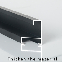 Bingkai Poster Logam LB0625 5 Warna A0 A1 A2 A3 A4 8X10 11X14 Inch Bingkai Foto Aluminium
