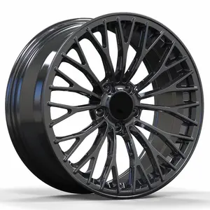 Custom 1 Piece Staggered 16 17 18 19 20 21 22 23 Inches 5x112 5x120 5x114.3 5x105 Wheel Alloy Rim For benz Modified Car