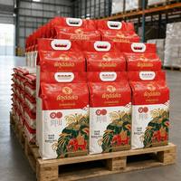 Sac d'emballage pour riz en PP tissé laminé BOPP de 5 kg, résistant à l'humidité, avec poignée, logo imprimé OEM