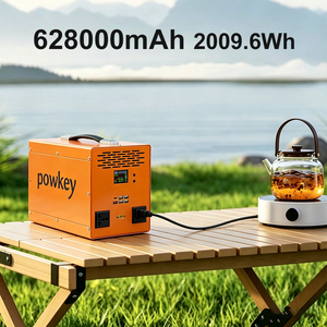 Station d'alimentation portable LiFePO4 à prix avantageux, capacité 600W 2000Wh, générateur solaire avec contrôleur MPPT - Product Image 4