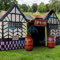 Tente de bar gonflable portable pour fêtes sur la plage et événements