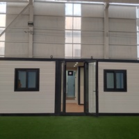 Casa Contenedor Modular Prefabricada de Acero de Ensamblaje Rápido y Reciclable con Diseño Moderno para Edificio de Oficinas