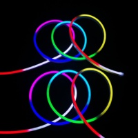 VH LIGHTING Tube rond lumineux en silicone, bande LED flexible, diffuseur de lumière LED, néon
