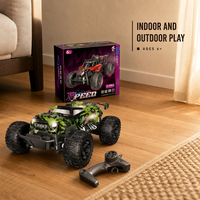 Mobil RC Off Road 2.4GHz 1:18 ABS PVC Baterai Isi Ulang 3.7V 500mAh Pengisian 2.5 Jam Waktu Pakai 25-30 Menit Jangkauan 35-40M Kendaraan Mainan