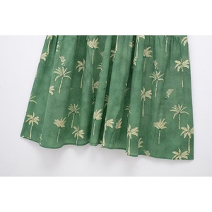 Robes Midi à Manches Longues et Col Rond à Imprimé Floral, Nouvelle Série, Personnalisables, pour Femmes, Style Commuter, Vente en Gros - Product Image 5