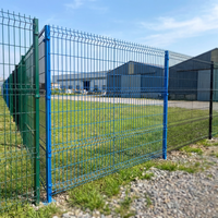 Clôture 3D industrielle thermolaquée la plus vendue, certifiée CE, idéale pour les jardins