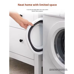 Hot Selling <strong>Plastic</strong> Washbasin Saving Space Foldable Tub <strong>Plastic</strong> Washtub Washbowl Portable Foldable Washbasin - Product Image 3