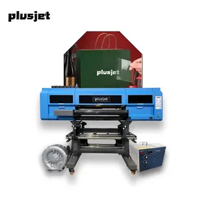 Plusjet mesin cetak lukisan minyak kertas dinding PJ-80WB dengan printer UV cetak I3200-U1