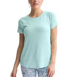 Camisetas de Verano de Alta Calidad para Mujer, Tallas Grandes, Sostenibles, Personalizadas, de Marca, de Lana, con Estampado de Cuadros de Lujo, Moda para Exteriores - Product Image 3