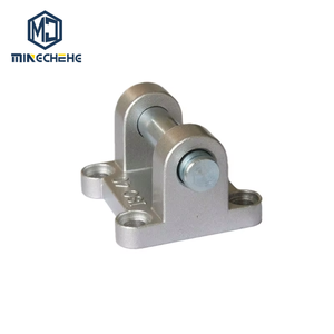 Cylindre pneumatique robuste SNCB-40, norme ISO, actionneur pneumatique à double effet avec amortissement réglable pour l'automatisation industrielle - Product Image 1