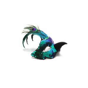 <span class=keywords><strong>ชุด</strong></span><span class=keywords><strong>หน้ากาก</strong></span>ปักเลื่อมแบบพลิกได้ขนาดกำหนดเองสำหรับปาร์ตี้แฟนซี,<span class=keywords><strong>หน้ากาก</strong></span>ขนนกยูงปี2023 - Product Image 4