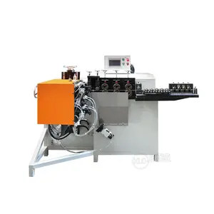 Machine de fabrication d'enroulement à ressort CNC à haut rendement, fonction de soudage intégrée, machine de fil d'acier à anneau torique