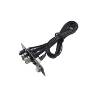 Cable de Panel frontal USB Dual USB 3,0 Cable de extensión de conexión de placa base Cable extensor de salida de entrada de Audio para caja de PC