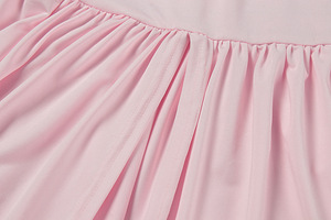 Vestido Maxi Bodycon para Mujer - Vestido Formal de Manga Corta con Cuello Alto y Dobladillo con Volantes, Vestidos de Mujer, Ropa de Mujer, Moda - Product Image 6