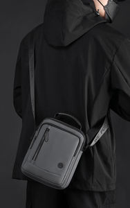 Nouveau Polyester hommes sac à bandoulière mode décontracté sac à bandoulière de poche Sports de plein air Vertical carré Style garçon sac - Product Image 6