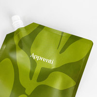 Gel douche rechargeable étanche à l'eau imprimé personnalisé savon poche bec sacs gravure impression soin des cheveux shampooing liquide étanche à l'humidité