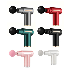Personalizzazione veloce pistola per massaggio a vibrazione portatile di alta qualità intelligente e personalizzata per il rilassamento del corpo Mini pistola per massaggi - Product Image 3
