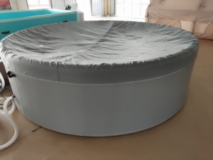 AMBOHR 200*200*80CM Nouveaux bains à remous ronds de massage extérieur <span class=keywords><strong>SPA</strong></span> 2-4 personnes Sports nautiques <span class=keywords><strong>SPA</strong></span> extérieur Bain à remous <span class=keywords><strong>SPA</strong></span> <span class=keywords><strong>gonflable</strong></span> - Product Image 5