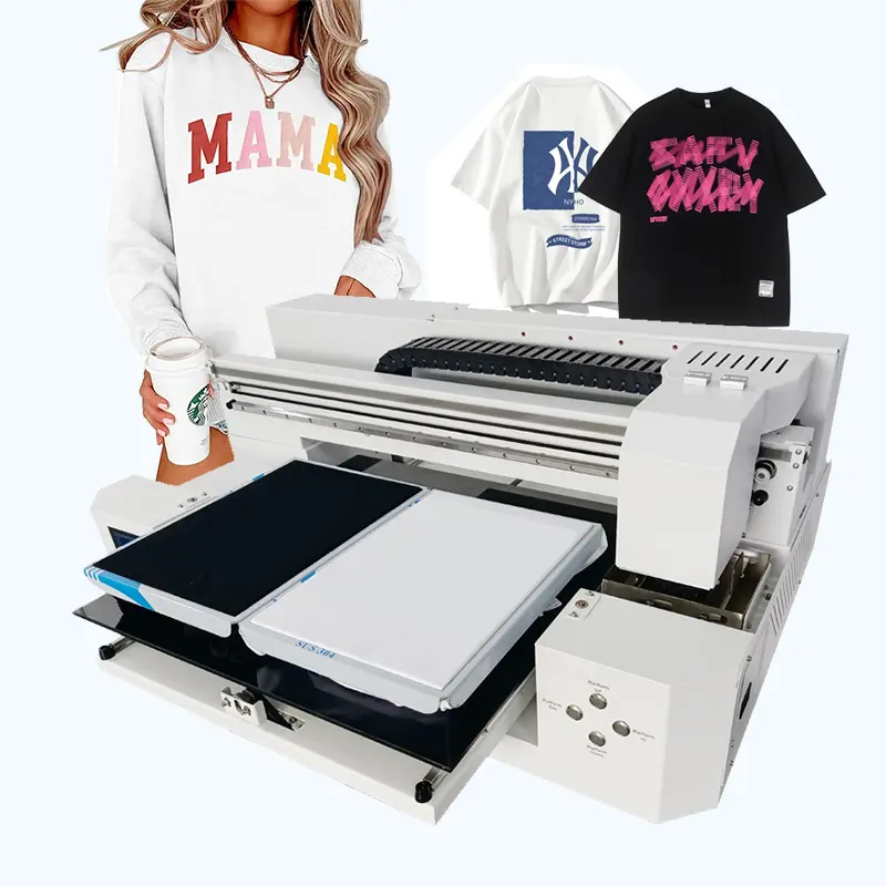 طابعة صغيرة لسطح المكتب A3 نافثة للحبر T XP600 L1800 DX5 30 لفائف نقل الحرارة Pet Tshirt A3 DTF