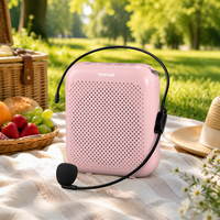 Amplificateur vocal pour guides touristiques et événements communautaires, mini amplificateur vocal PA USB-C avec AUX et Bluetooth, disponible en ligne sur notre boutique de gros
