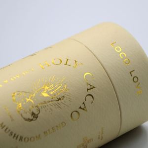 Luxury Custom Logo 10ml 15ml 30ml Rigid Paper Cardboard Packaging Printed Round Cylinder Tube Perfume Box
