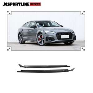 Kits de faldón lateral de carbono seco para Audi S5, B9, <span class=keywords><strong>A5</strong></span>, SLINE, <span class=keywords><strong>Sportback</strong></span>, 4 puertas, 2020- <span class=keywords><strong>2022</strong></span> - Product Image 1