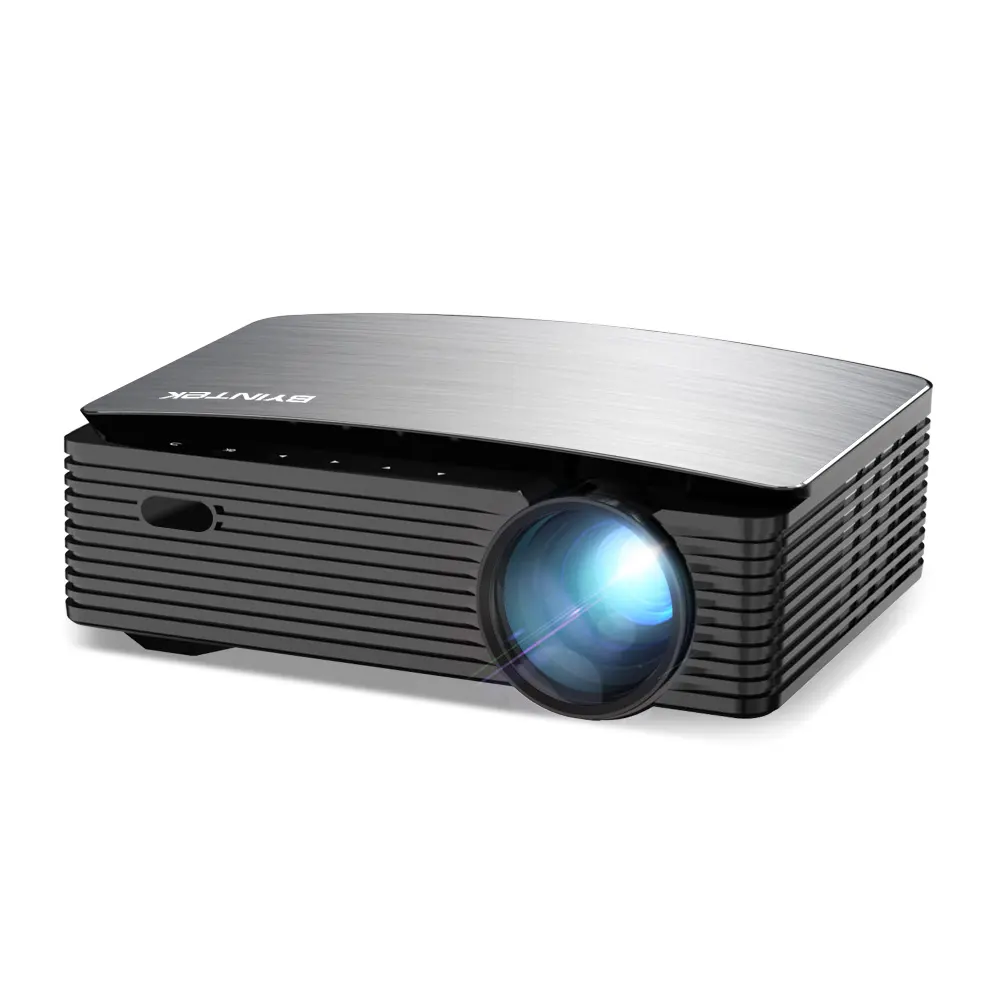 Byintek projetor de home theater k25, projetor de home theater básico full hd 1080p, lcd, led, wi-fi (30 eur more para versão inteligente com sistema android)