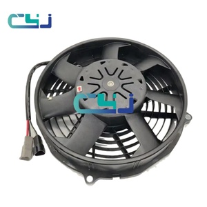 Ventilateur axial électrique 510-8095 5108095 pour excavatrice CAT E320 E320GC E323GC, pièces de machines de construction - Product Image 3