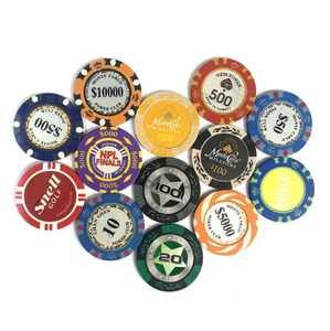 Bán Buôn Giá Rẻ Giá Làm Của Riêng Bạn Logo Đất Sét Chip Gốm Poker Chip - Product Image 5