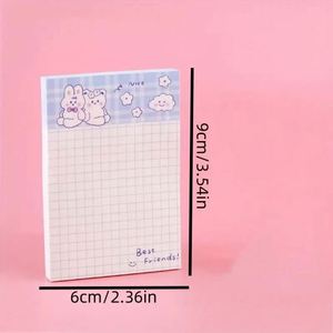 Salt Sweet Series Adorable Self-Adhesive Sticky <b>Notes</b> High-Value Back-to-School Office Supplies Essentials for Studying - Product Image 3
