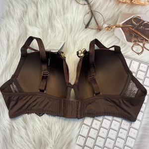 <span class=keywords><strong>Reggiseno</strong></span> Sexy con Coppa Sagomata Sottile Estiva Traspirante con <span class=keywords><strong>Ferretto</strong></span>, Ricamo Floreale in Pizzo Grande, Taglia D, in Spandex, per Uso Quotidiano - Product Image 3