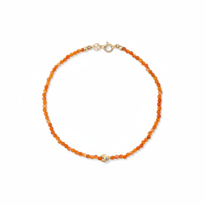 Bracelet Cœur Perlé Lana – Bijou Chrétien Tendance avec Améthyste, Diamant, Agate et Perle – Cadeau Idéal - Product Image 1
