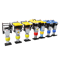 Compacteur de cric de saut d'impact pour travail efficace pilon vibrant avec composant moteur central