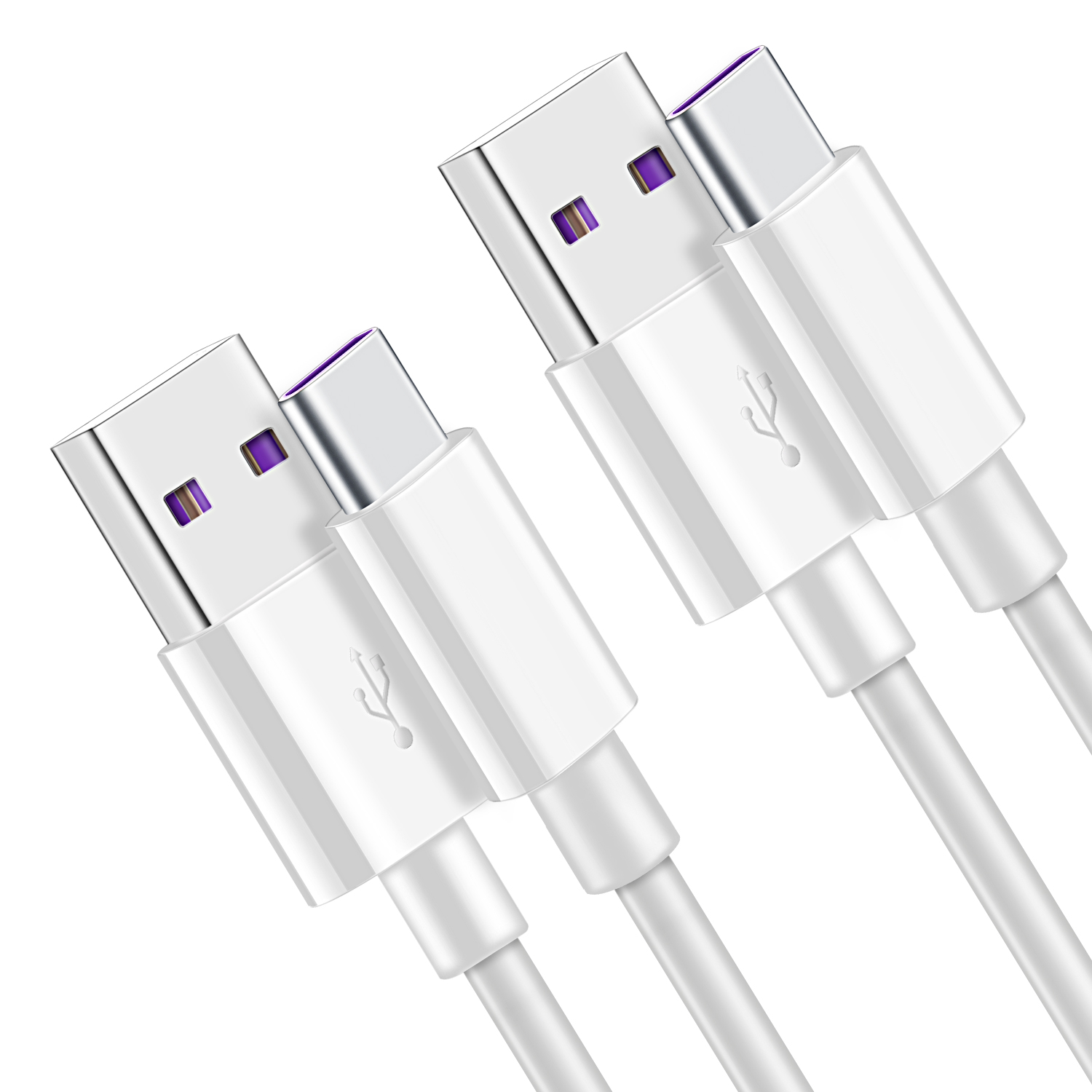 Заводская оптовая продажа, 5 А, кабель для быстрой зарядки и передачи данных USB C на Type C 2,0, кабель для Huawei VOOC Oppo