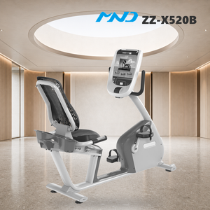 Vélo couché sportif pour usage quotidien avec écran LCD, équipement de fitness MND, entraîneur cardio pour chaîne de clubs de fitness, économe en énergie - Product Image 1