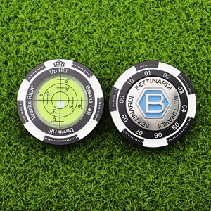 Livella Magnetica da Golf, Livella a Bolla Portatile per Lettura sul Green, Strumento di Allenamento per la Direzione della Pendenza nel Putting - Product Image 6