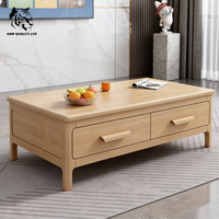 Table d'appoint en bois, nouveau design, meubles de salon, table à thé, livraison directe d'usine, meilleur prix, stock important, dropshipping.