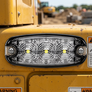 Nouvelle lampe de calandre d'urgence à 6 LED, étanche IP67, ultra-mince, 12V DC, pour camion, véhicule utilitaire, construction - Product Image 2