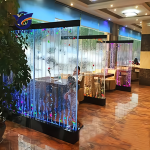 Custom Modern Water Bubble Room Divider for Hotels Waterproof Acrylic <strong>Panel</strong> Engineering Entrance Screen Partition Wall - Product Image 6