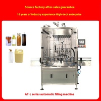 Machine de remplissage automatique AT-L d'huile de l'eau de jus de nourriture de canettes de bouteilles de boisson