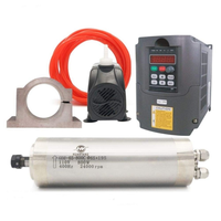 Pack Mandrin PLC : Variateur de fréquence 1,5 kW + Mandrin 800 W, compatible avec pompe à eau, pince et tuyau d'eau, OEM / ODM