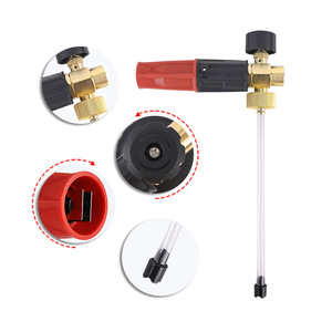 Foam Sprayer High Pressure <b>Washer</b> Attachment All <b>Copper</b> Plastic Car Wash Degreasing Cold Water Cleaning Light Duty - Product Image 5
