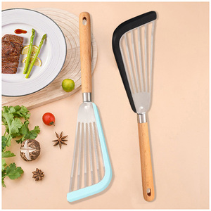 YIGO, nuevo estilo, accesorios de cocina, espátula de pescado ranurada de acero inoxidable para utensilios de cocina antiadherentes - Product Image 3
